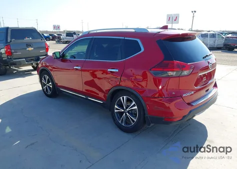 2017 Nissan Rogue Sl from USA, damaged, VIN 5N1AT2MT7HC851701